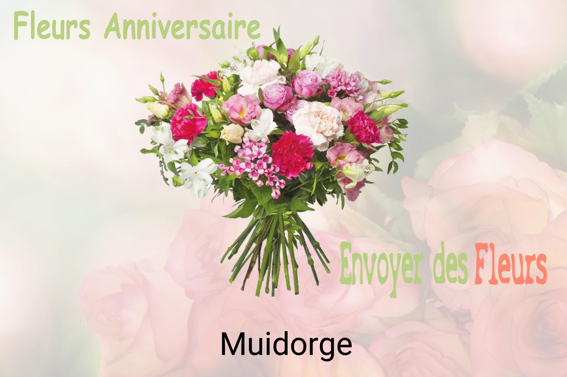 Bouquet de fleurs d’anniversaire livré à Muidorge